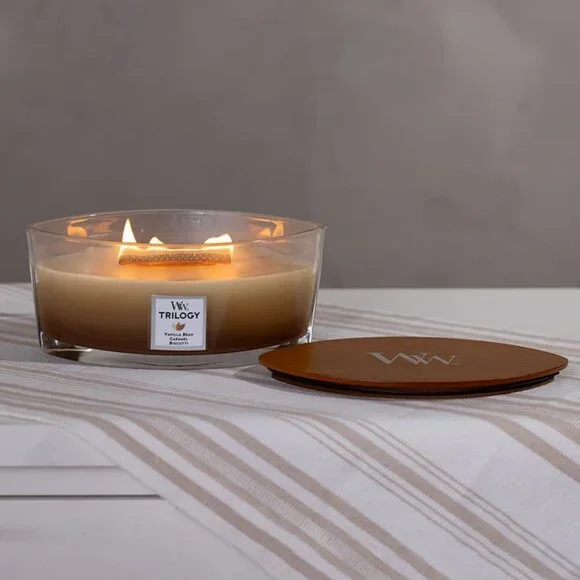 WoodWick 16 Oz. Cafe Sweets Trilogy Ellipse Jar - Picture 3 of 3